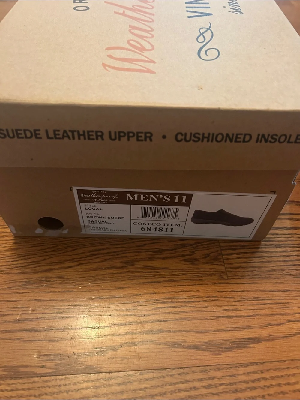Weatherproof Men’s Slip-On Loafers in Black